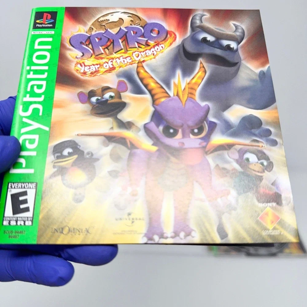 Spyro Year of the Dragon Sony PlayStation PS1 Greatest Hits SCUS-94467 Complete